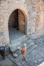 Chlemoutsi castle at Kastro village, Greece