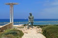 Monument of memory and honour in Chlorakas village, Cyprus