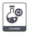 chlorine icon in trendy design style. chlorine icon isolated on white background. chlorine vector icon simple and modern flat