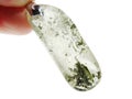 Chlorite quartz geological crystals Royalty Free Stock Photo