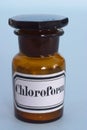 Chloroform bottle 2 Royalty Free Stock Photo