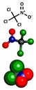 Chloropicrin (PS) chemical warfare agent. PS is also used as a fumigant and nematicide