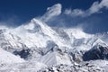 Cho Oyu, the 6th highest mountain in the world, Himalaya, Nepal Royalty Free Stock Photo