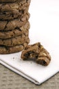 Choc Chip Cookies Royalty Free Stock Photo