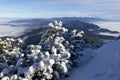 Choc Summit View, Chocske vrchy, Liptov & Orava Regions, Slovakia Royalty Free Stock Photo