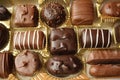 Chocolate candy box Royalty Free Stock Photo