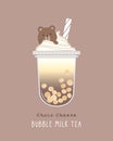 Choco Cheese Bubble Milk Tea