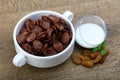 Choco corn flakes Royalty Free Stock Photo
