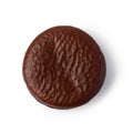 Choco pie chocolate biscuits Royalty Free Stock Photo