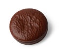 Choco pie chocolate biscuits Royalty Free Stock Photo