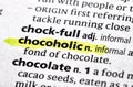 chocoholic Royalty Free Stock Photo