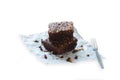 Chocolat Brownie Royalty Free Stock Photo