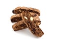 Chocolate Almond Biscotti Royalty Free Stock Photo