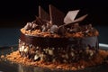 Chocolate and almond cake