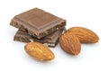 Chocolate with almonds