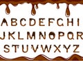 Chocolate alphabet