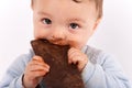 Chocolate baby Royalty Free Stock Photo