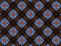 Chocolate background with a unique shape.