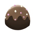 Chocolate ball png file