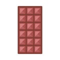 chocolate bar illustration Royalty Free Stock Photo