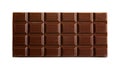 Chocolate bar with path