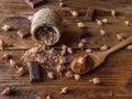 Chocolate bath salts, chocolate spa