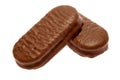 Chocolate biscuits Royalty Free Stock Photo