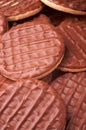 Chocolate biscuits Royalty Free Stock Photo