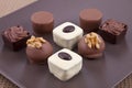 Chocolate bonbon pralines