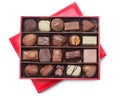 Chocolate box Royalty Free Stock Photo