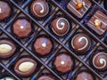 Chocolate box Royalty Free Stock Photo