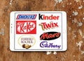 Chocolate brands and logos