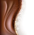 Chocolate brown background