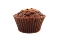 Chocolate brown muffin Royalty Free Stock Photo