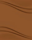 Chocolate Brown Waves Royalty Free Stock Photo