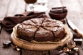 Chocolate brownie Royalty Free Stock Photo