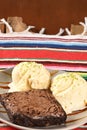 chocolate brownie with ice cream ice cream cake snack sweet food Royalty Free Stock Photo