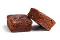 Chocolate brownies dessert Royalty Free Stock Photo