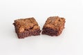 Chocolate brownies dessert Royalty Free Stock Photo