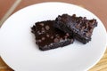 Chocolate Brownies Royalty Free Stock Photo