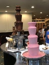 Chocolate Buffet at CafÃÂ© Fleuri in Langham Hotel in Boston, Massachusetts Royalty Free Stock Photo