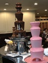 Chocolate Buffet at CafÃÂ© Fleuri in Langham Hotel in Boston, Massachusetts Royalty Free Stock Photo