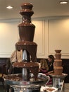 Chocolate Buffet at CafÃÂ© Fleuri in Langham Hotel in Boston, Massachusetts Royalty Free Stock Photo