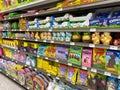 The chocolate bunny and easter candy aisle of a Publix Grocery Store