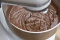 Chocolate cake batter Royalty Free Stock Photo