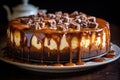 Chocolate Cake with Caramel Sauce