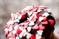 Chocolate cake. Donut covered with chocolate. Edible cupcake. Edible Donat. Cupcake with a hole. Romantic cupcake.