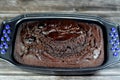 chocolate cake mix, delicious homemade cakes, Rich source of protein, carbohydrates, sugar, energy, flavorsome treat for occasions Royalty Free Stock Photo