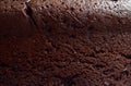 Chocolate cake texture Royalty Free Stock Photo
