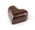 Chocolate candy in appearance heart